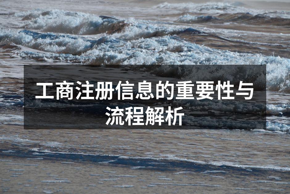 工商注册信息的重要性与流程解析